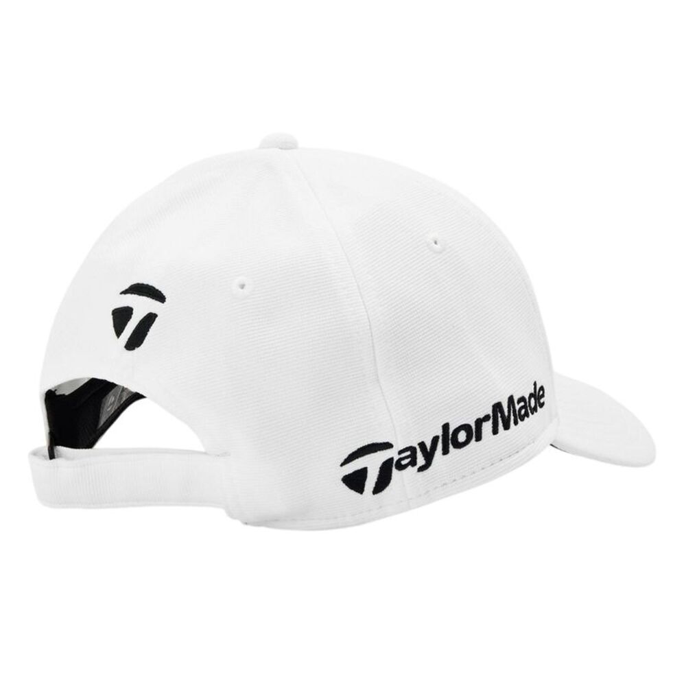 TaylorMade Mens Driver Logo Baseball Cap / White - Picture 2 of 2